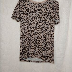 Leopard Print Women's Top